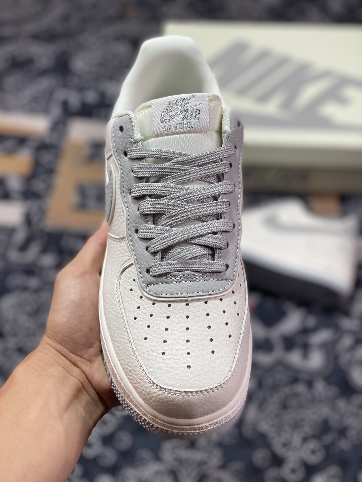 Air Force 1 '07 Low Beige Gray JF1983-561