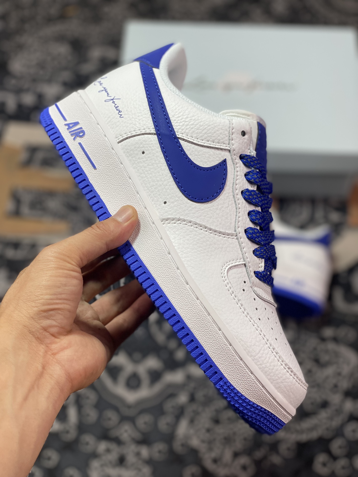 Drake x Air Force 1 Low 白蓝 LO1718-057