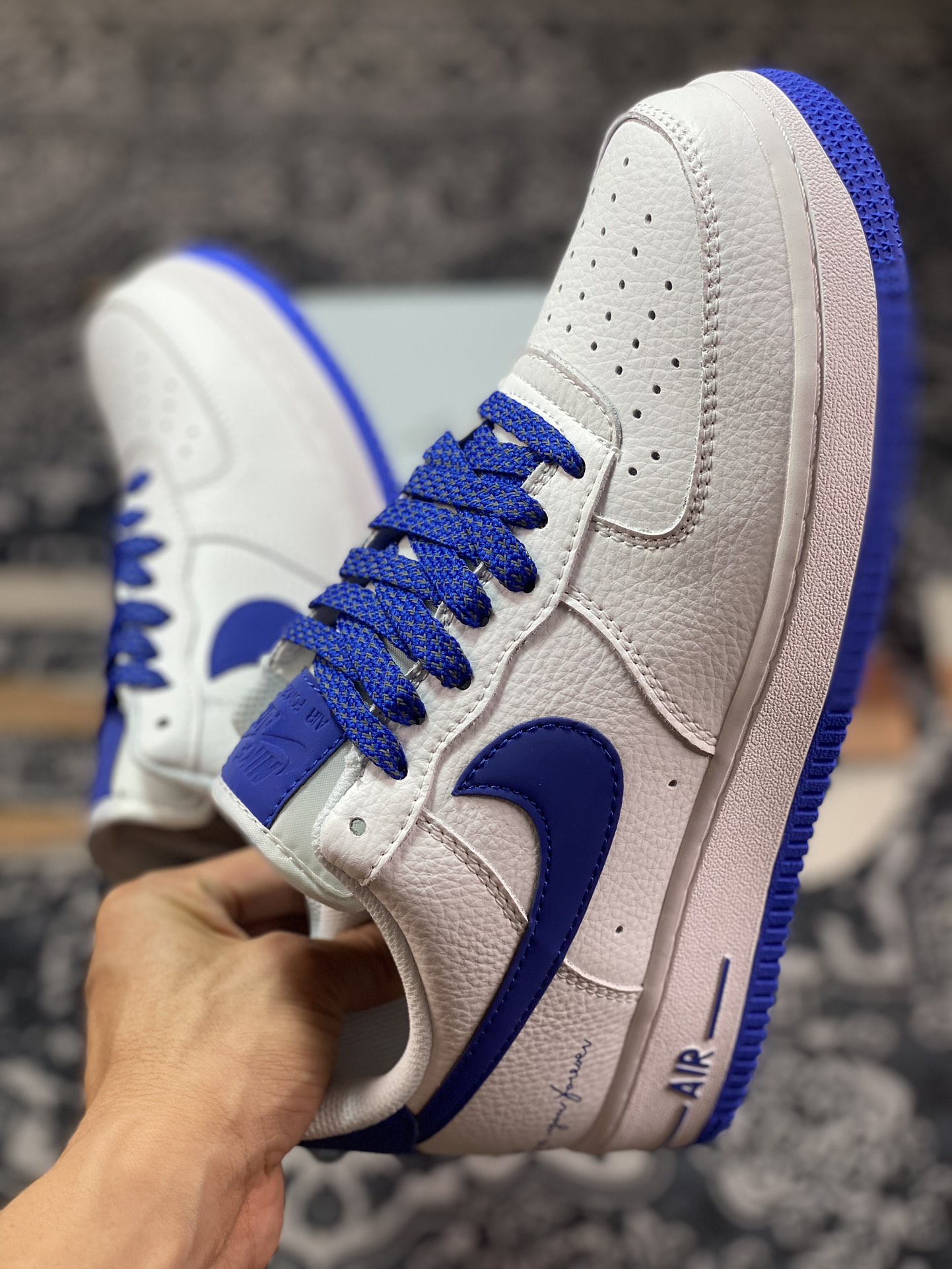 Drake x Air Force 1 Low 白蓝 LO1718-057