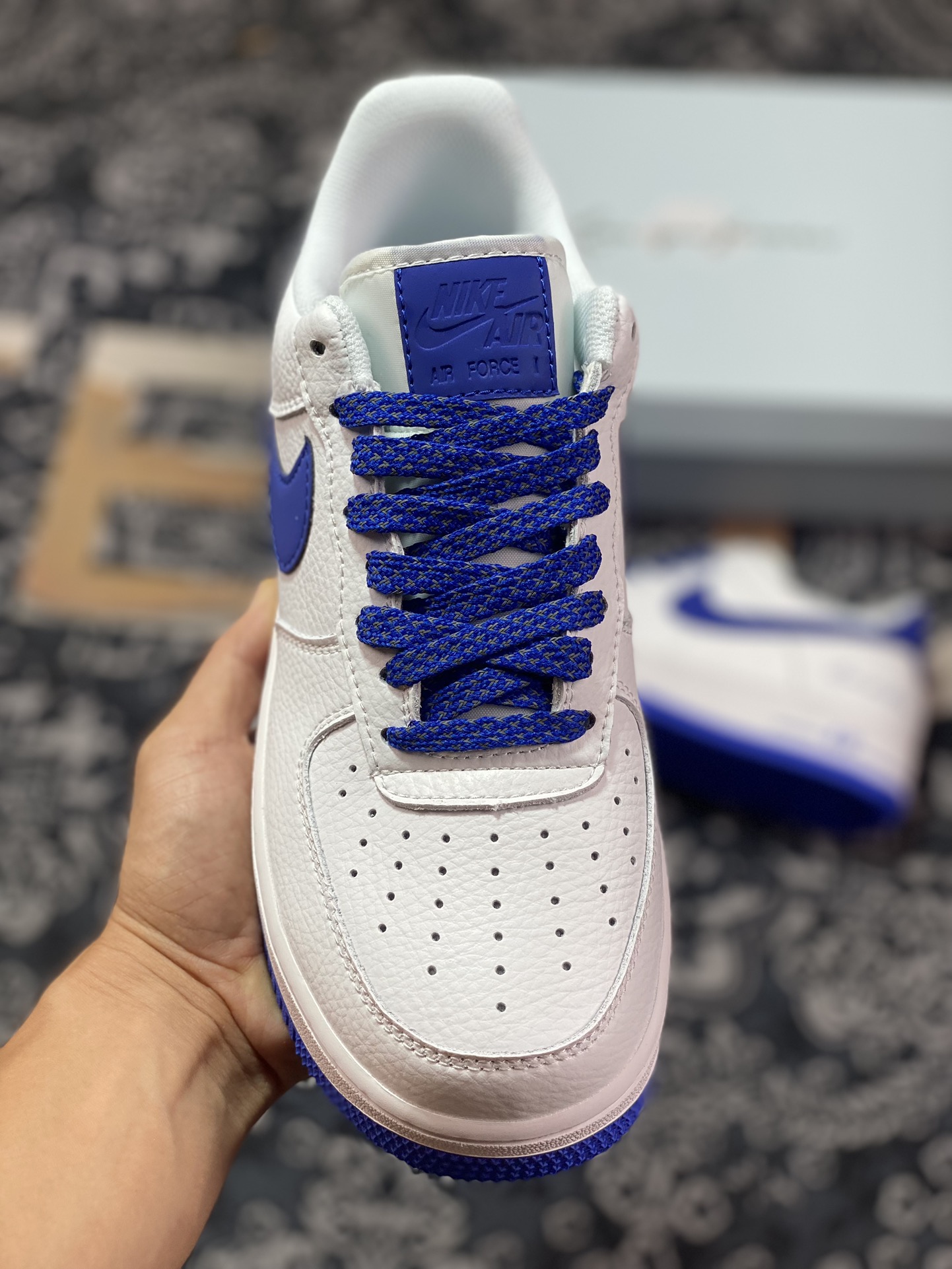 Drake x Air Force 1 Low 白蓝 LO1718-057