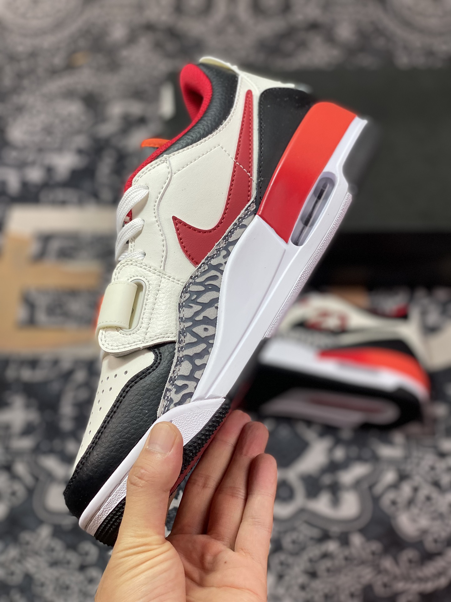 Nike Air Jordan Legacy 312 Low GS ”White/Red 23” Jordan basketball shoes ”Black, White and Red 23” FJ7221-101