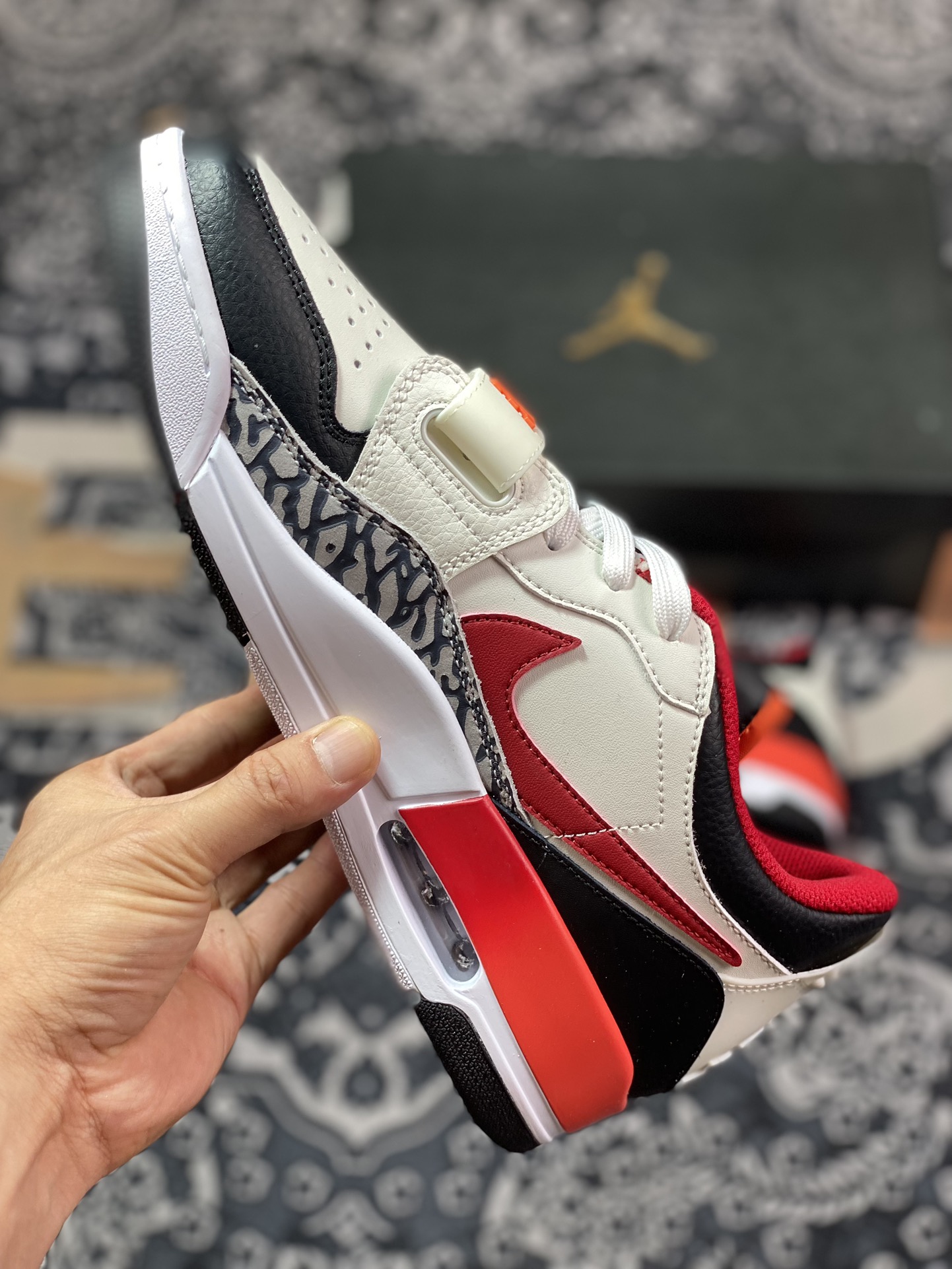 Nike Air Jordan Legacy 312 Low GS ”White/Red 23” Jordan basketball shoes ”Black, White and Red 23” FJ7221-101