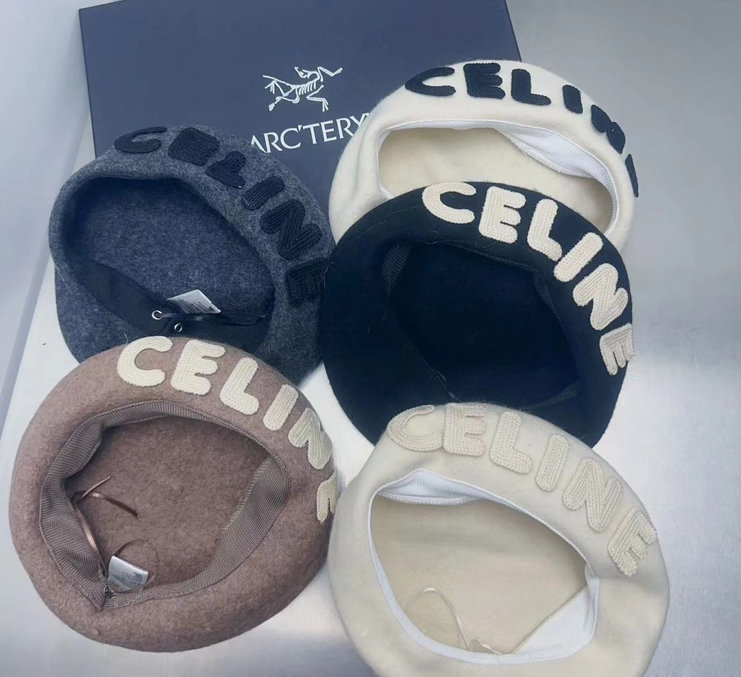 Celine Hats Berets Wool