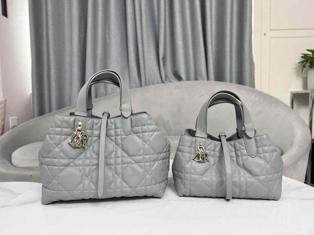 Dior Toujours diamond handmade calfskin is on sale at the gray small medium counter.