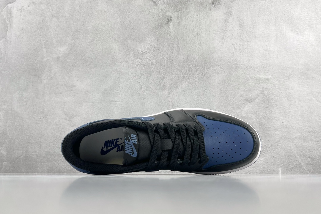 DT 280 Jordan Air Jordan 1 Retro Low OG ”Mystic Navy”黑蓝 CZ0775-041