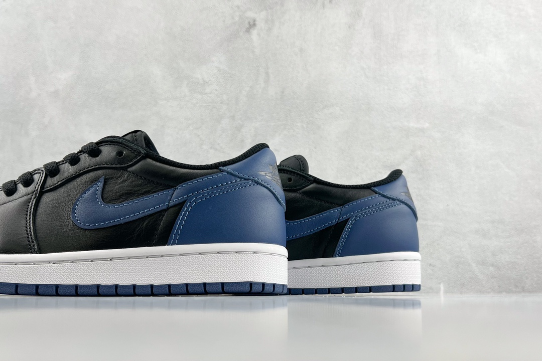 DT 280 Jordan Air Jordan 1 Retro Low OG ”Mystic Navy”黑蓝 CZ0775-041