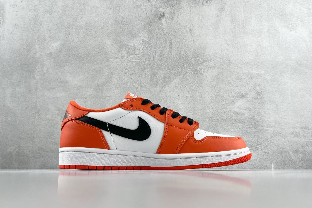 80 Jordan Air Jordan 1 low og ”starfish” small buckle crushed starfish orange CZ0775-801