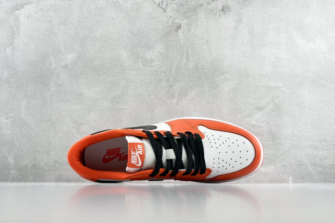 80 Jordan Air Jordan 1 low og ”starfish” small buckle crushed starfish orange CZ0775-801