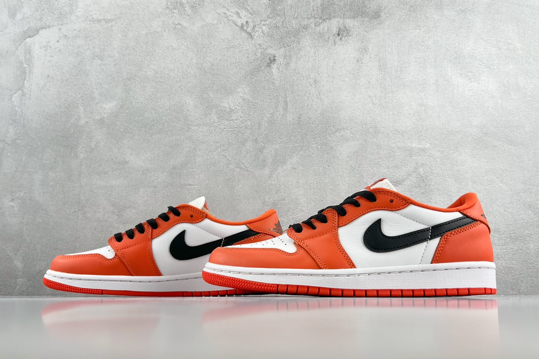 80 Jordan Air Jordan 1 low og ”starfish” small buckle crushed starfish orange CZ0775-801