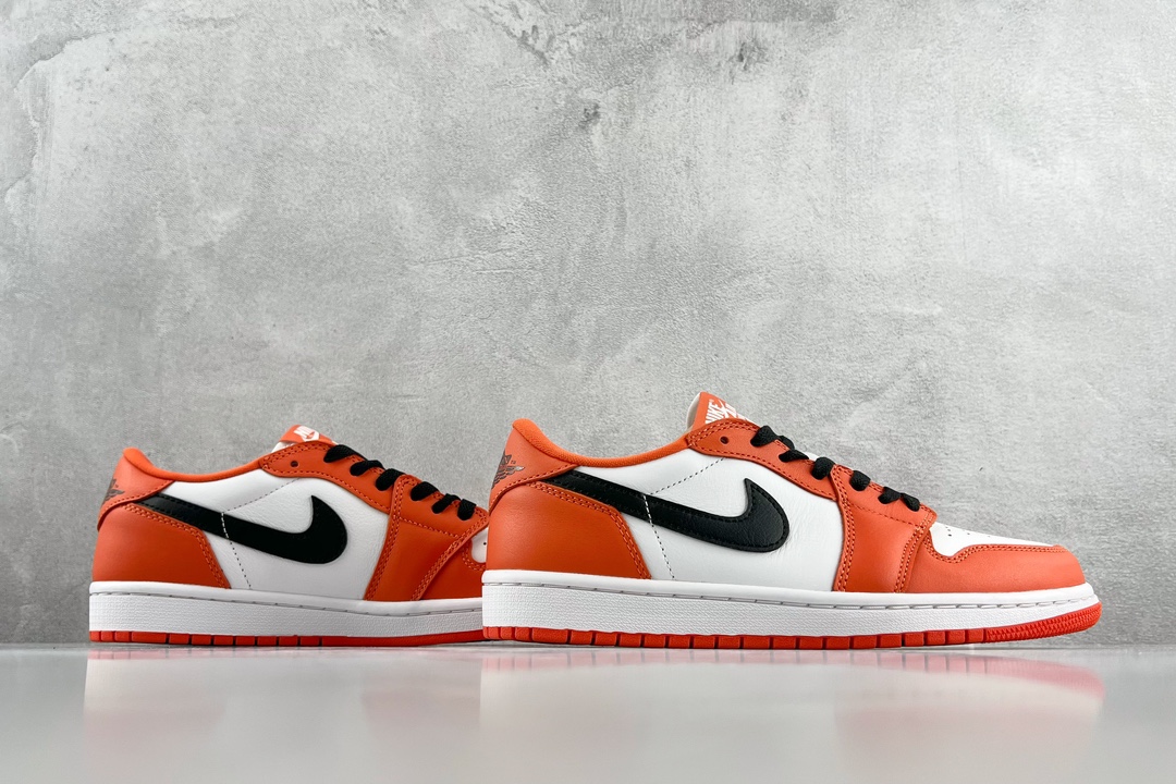 80 Jordan Air Jordan 1 low og ”starfish” small buckle crushed starfish orange CZ0775-801