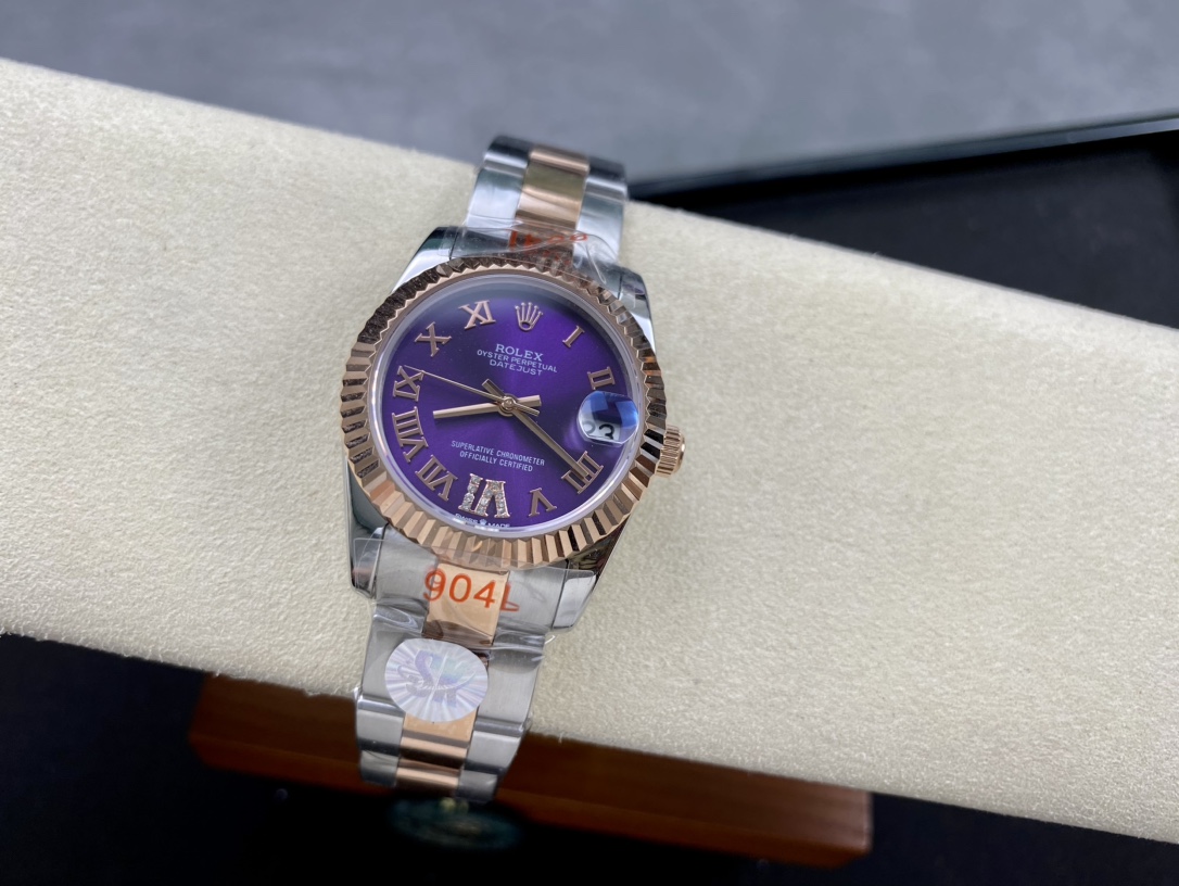 SK Factory 労力士Rolex 女款 日志型31mm 自動機械腕時計