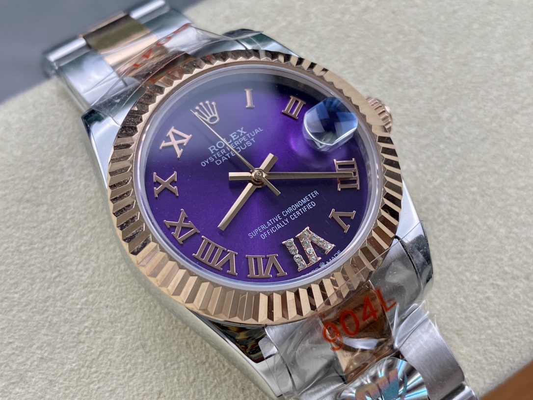 SK Factory 労力士Rolex 女款 日志型31mm 自動機械腕時計