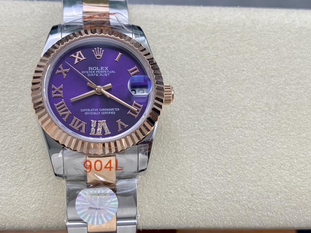 SK Factory 労力士Rolex 女款 日志型31mm 自動機械腕時計