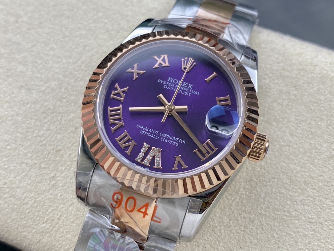 SK Factory 労力士Rolex 女款 日志型31mm 自動機械腕時計