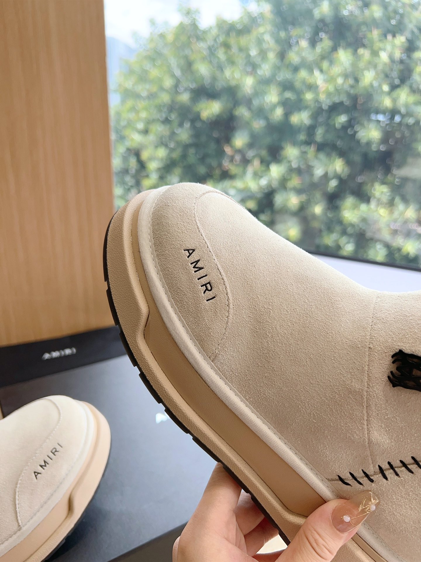 Amiri Heavy Snow Boots: Wool Lined, Original Soles, Various Sizes, Customizable. - 图片 7