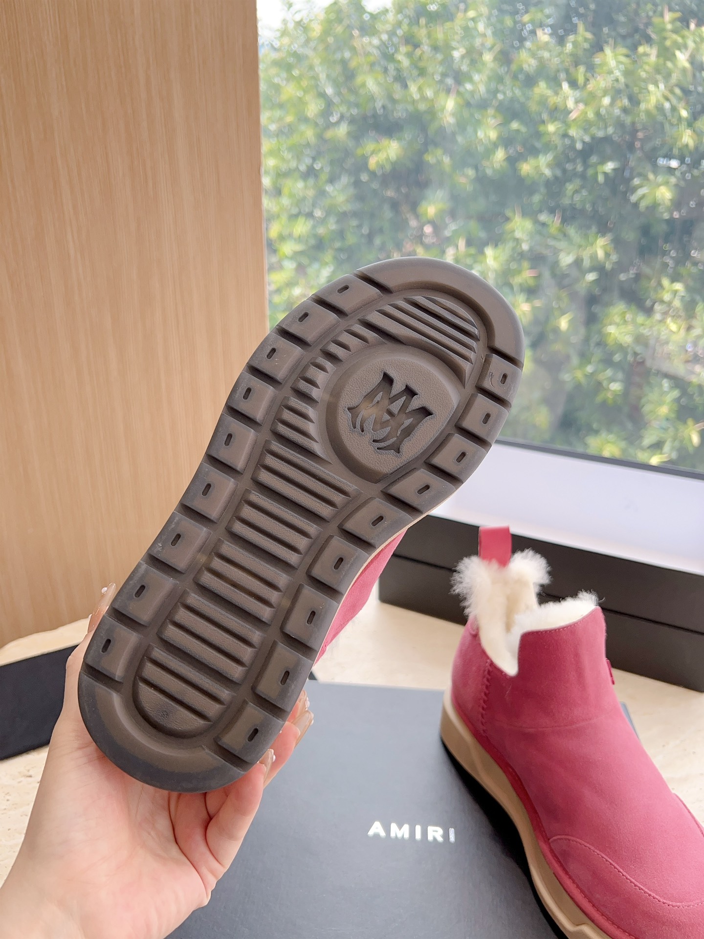 Amiri Heavy Snow Boots: Wool Inside, Original Soles, Sizes 35-40, Customizable. - 图片 9