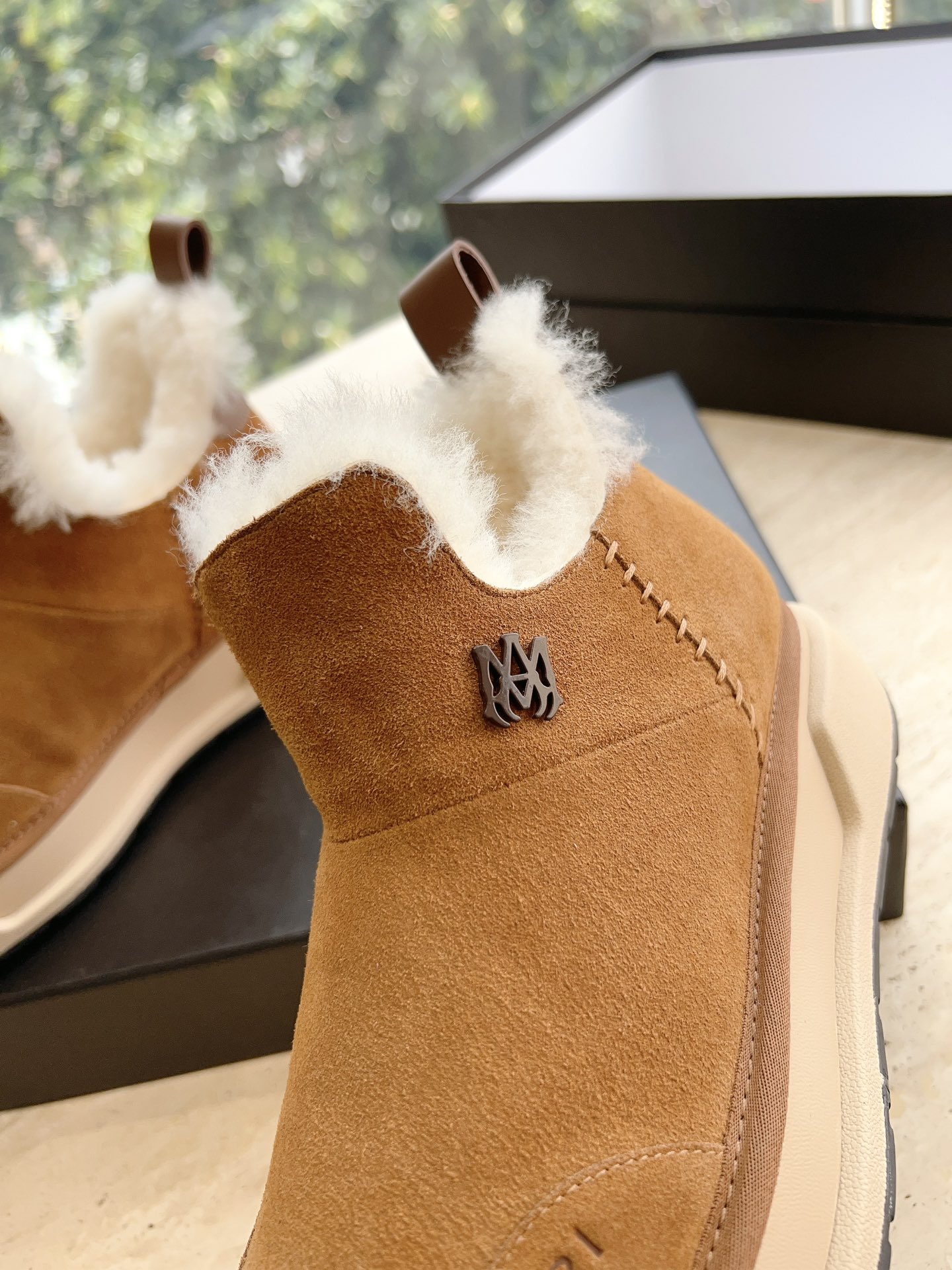 Amiri Heavy Snow Boots: Wool Inside, Original Sole, Size 35-40. - 图片 7