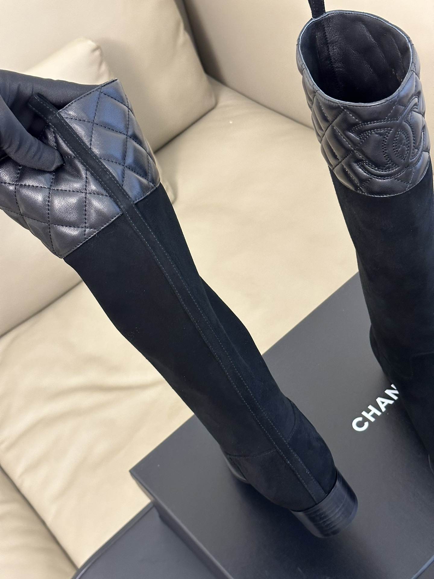 Chanel Haute Couture Classic Luxury Leather Shoe Loafer Shoes 8