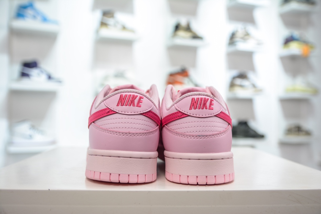 Original NK Dunk Low Light Pink Splicing DH9756-600