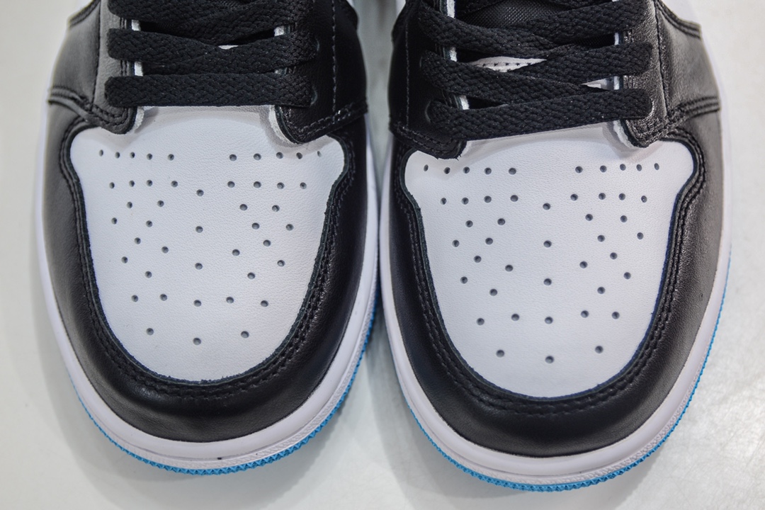 DT pure original Air Jordan AJ1 Low OG white black blue foreign trade special supply CZ0790-104