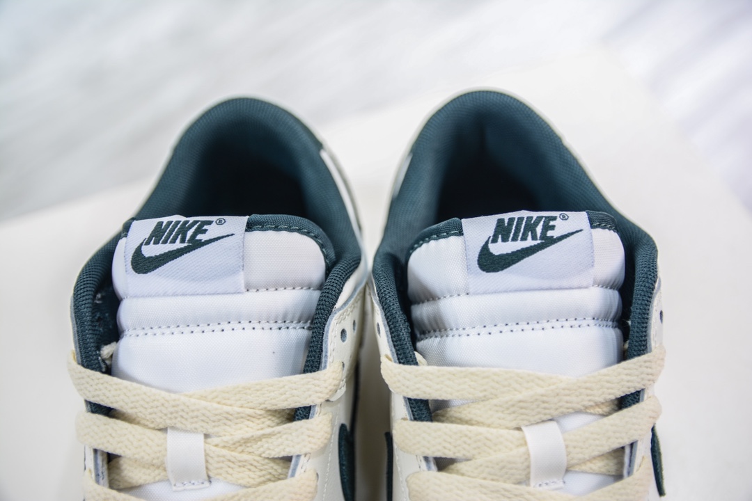 TOP pure original NK DUNK Low old white green FQ8080-133