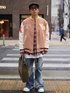 Louis Vuitton Knockoff Clothing Coats & Jackets Khaki Pink Embroidery Cotton PU