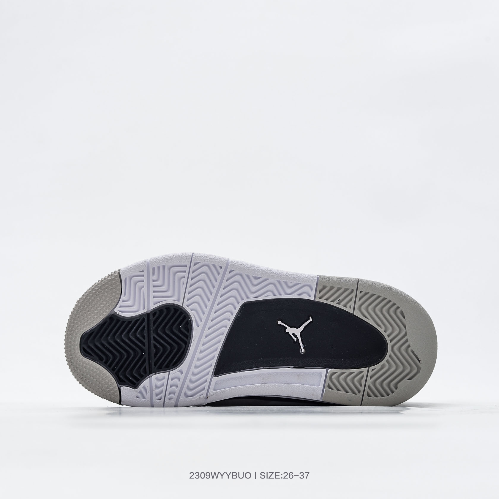 图片[3]-耐克Nike Air Jordan 4 乔4 AJ4 童鞋中帮复古休闲运动文化篮球鞋。货号：DH6927 101 尺码：26 27 28 29 30 31 32 33 34 35 36 37-选品中心