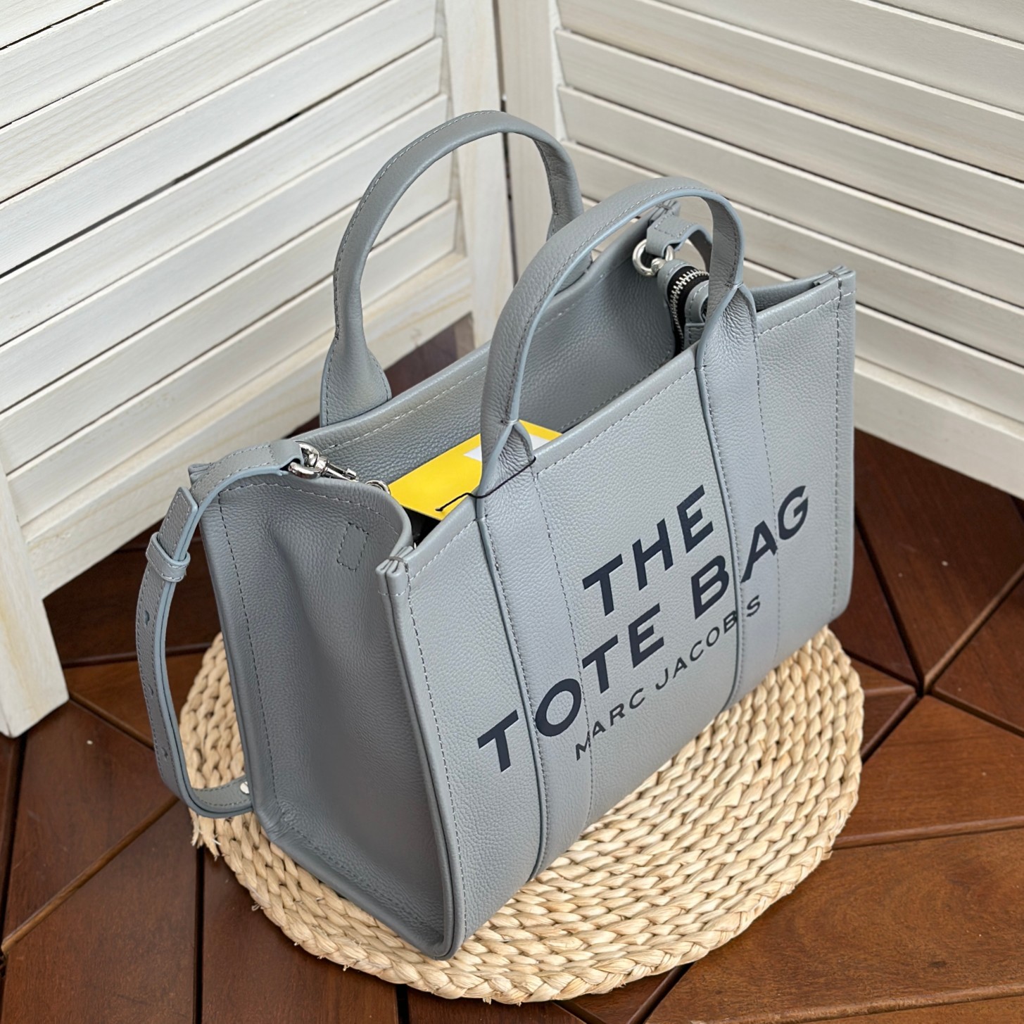 Marc Jacobs ～托特皮 月光灰小号33cm