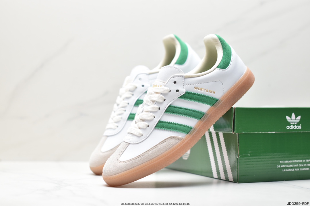 Adidas Originals Samba OG Samba Series Gentlemen's Sneakers HQ6075