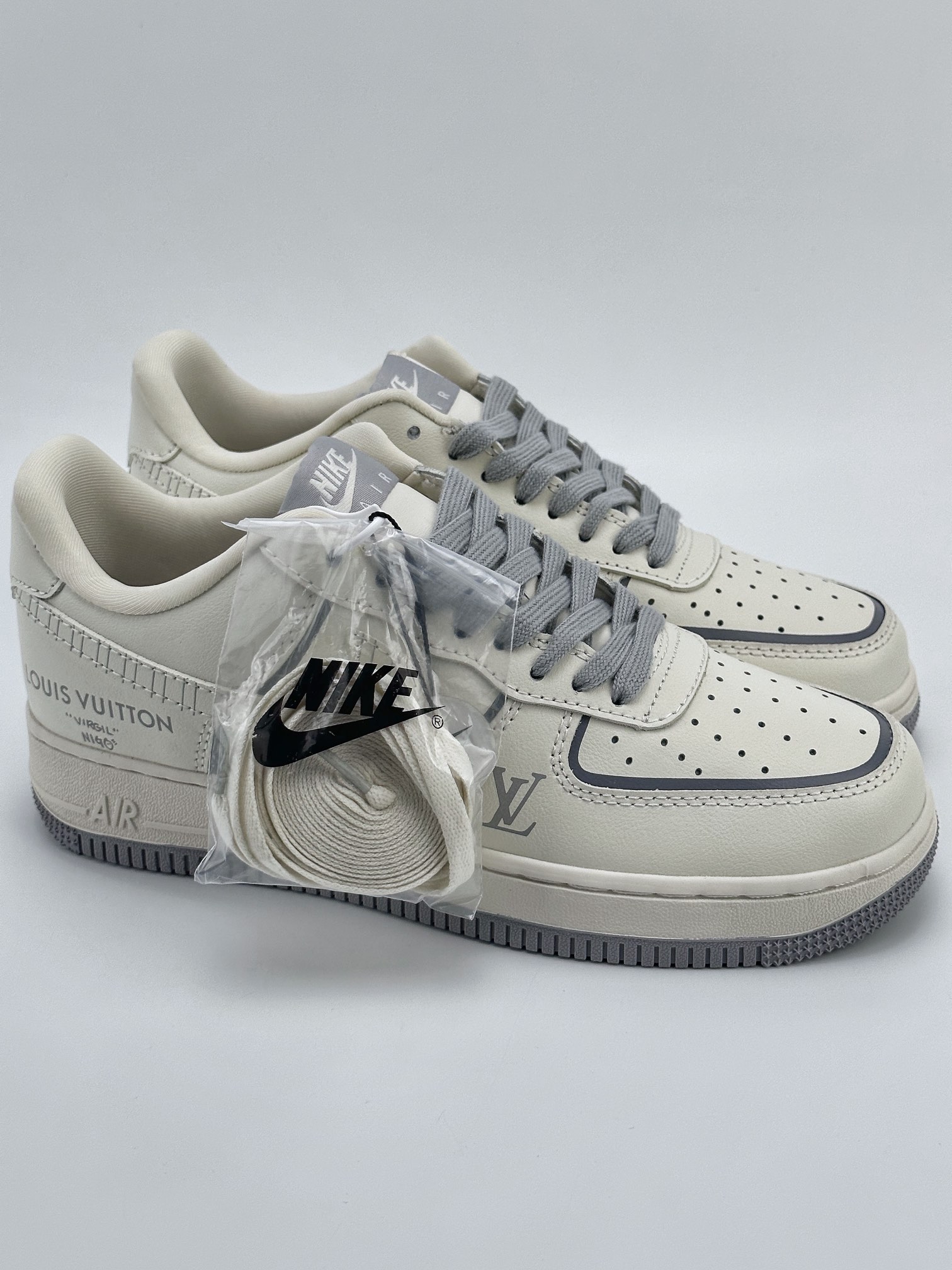 Nike Air Force 1 Low 07 x Louis Vuitton White Grey CT3228-200