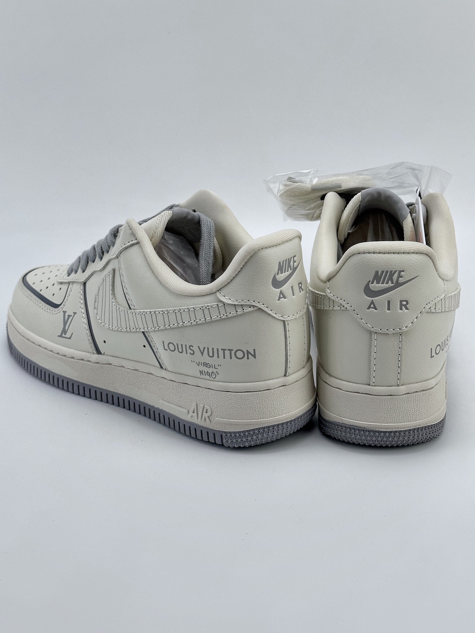 Nike Air Force 1 Low 07 x Louis Vuitton White Grey CT3228-200