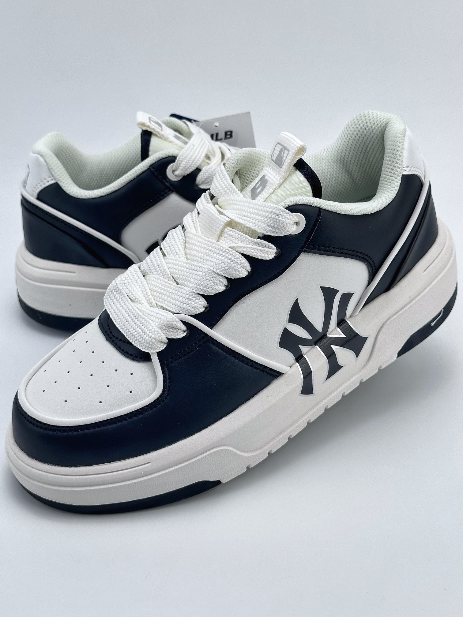 NY Yankees x MLB Chunky Runner Basic Collection Thick-soled Daddy Thick-soled Casual Sports Jogging Shoes