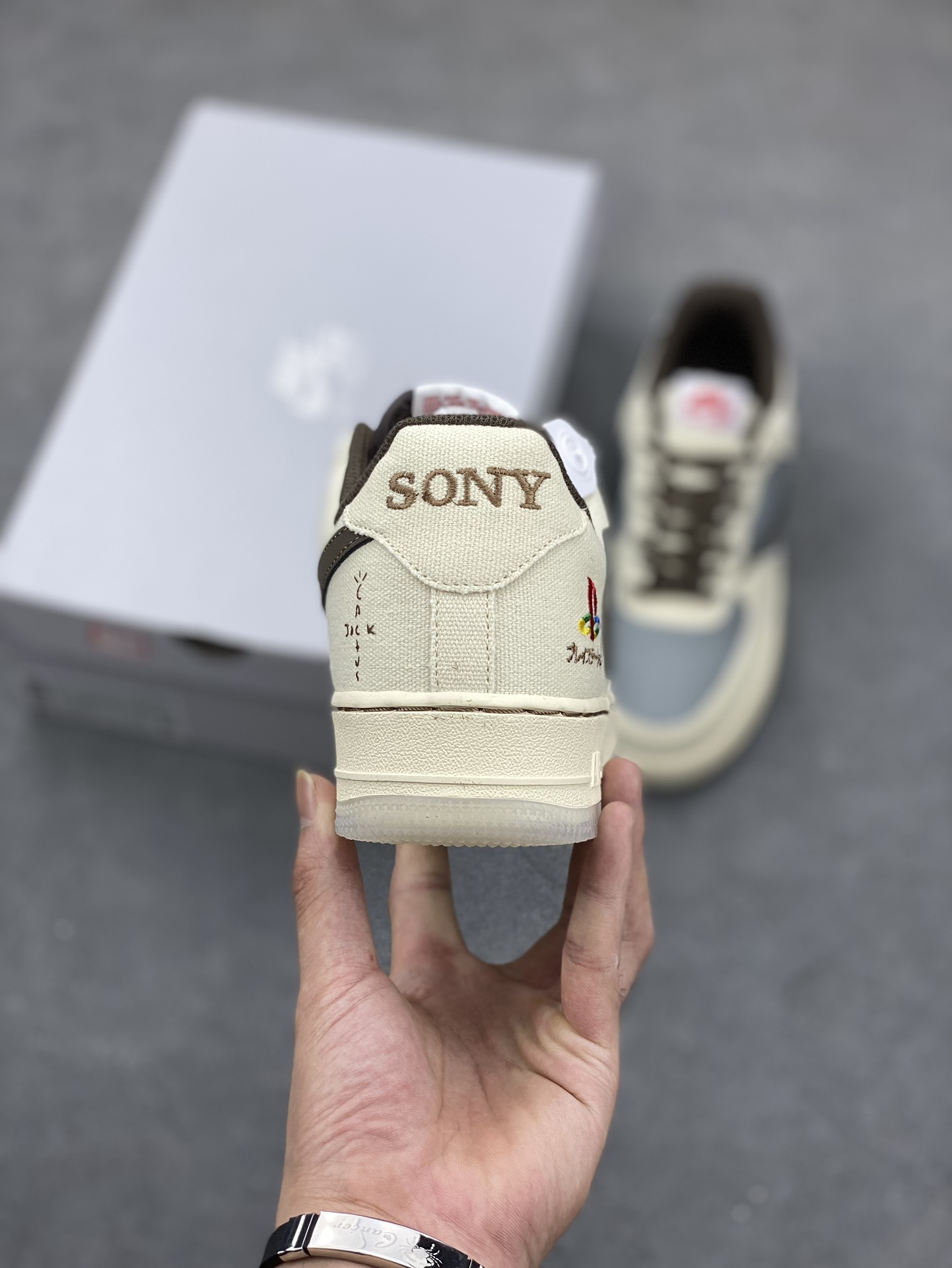 Nike Air Force 1 Low Travis Scott PlayStation Sneakers, Men's Size 5 i1693856785 5964 3