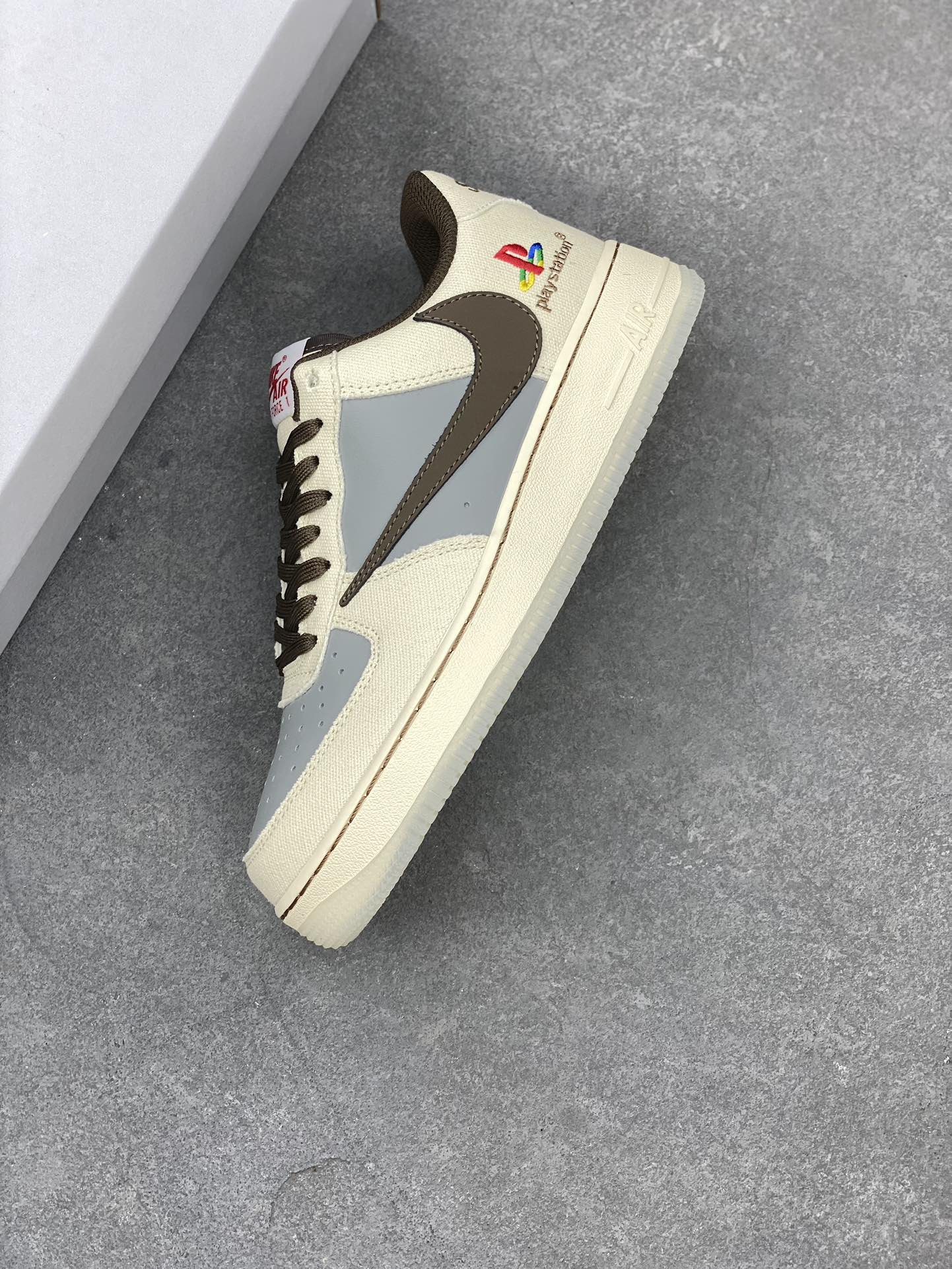Nike Air Force 1 Low Travis Scott PlayStation Sneakers, Men's Size 8 i1693856785 9793 6