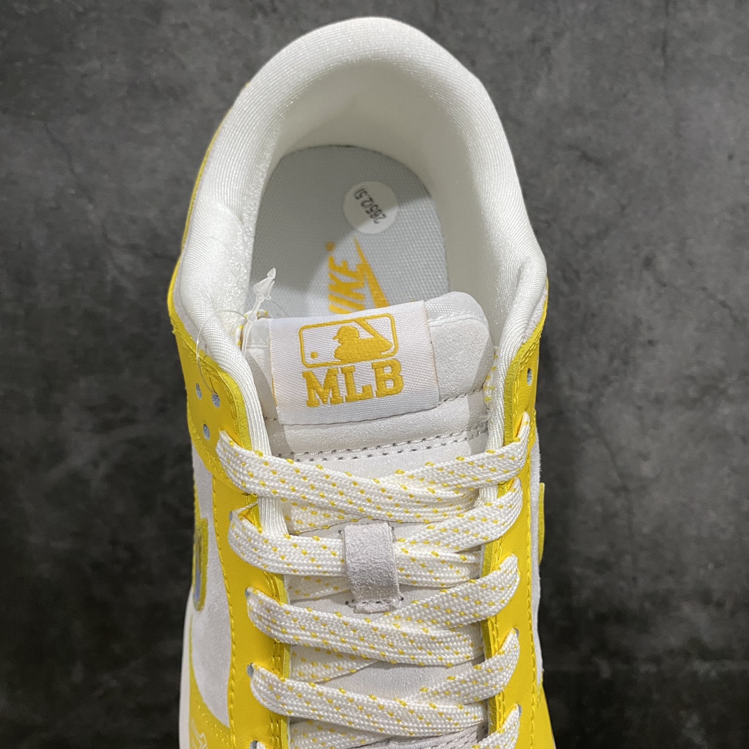 [Customized version] NK Dunk Low Retro ”DIY high-end customization” MLB joint golden autumn gray yellow FC1688-116