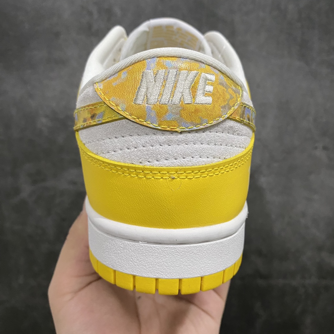 [Customized version] NK Dunk Low Retro ”DIY high-end customization” MLB joint golden autumn gray yellow FC1688-116