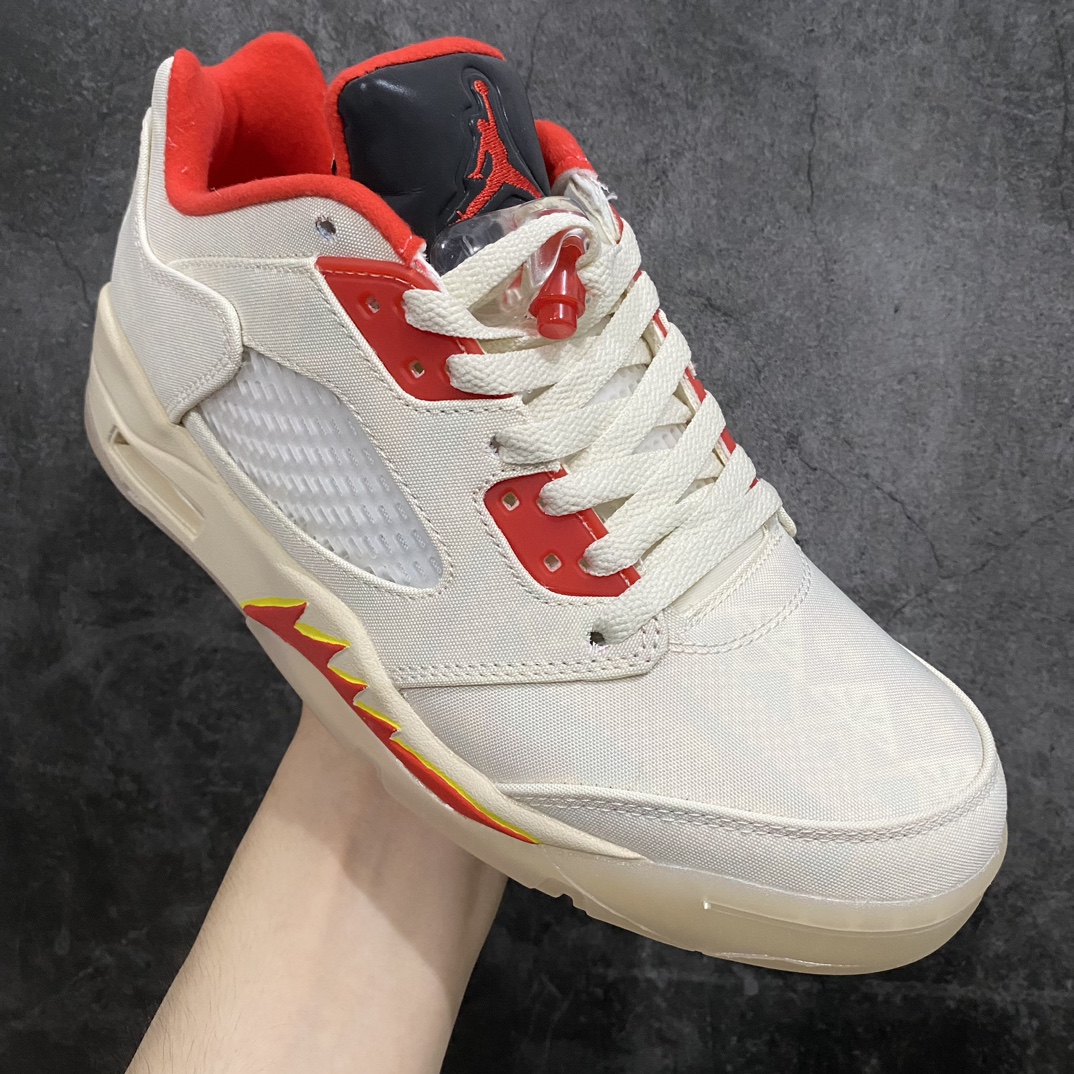 [Original batch] Air Jordan 5 Low Reteo ”Chinese New Year” AJ5 Joe 5 low-top Chinese New Year tear DD2240-100