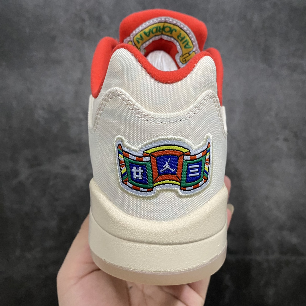 [Original batch] Air Jordan 5 Low Reteo ”Chinese New Year” AJ5 Joe 5 low-top Chinese New Year tear DD2240-100