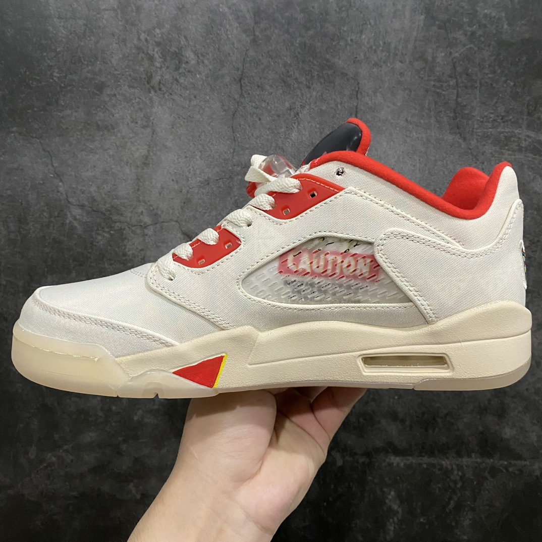 [Original batch] Air Jordan 5 Low Reteo ”Chinese New Year” AJ5 Joe 5 low-top Chinese New Year tear DD2240-100