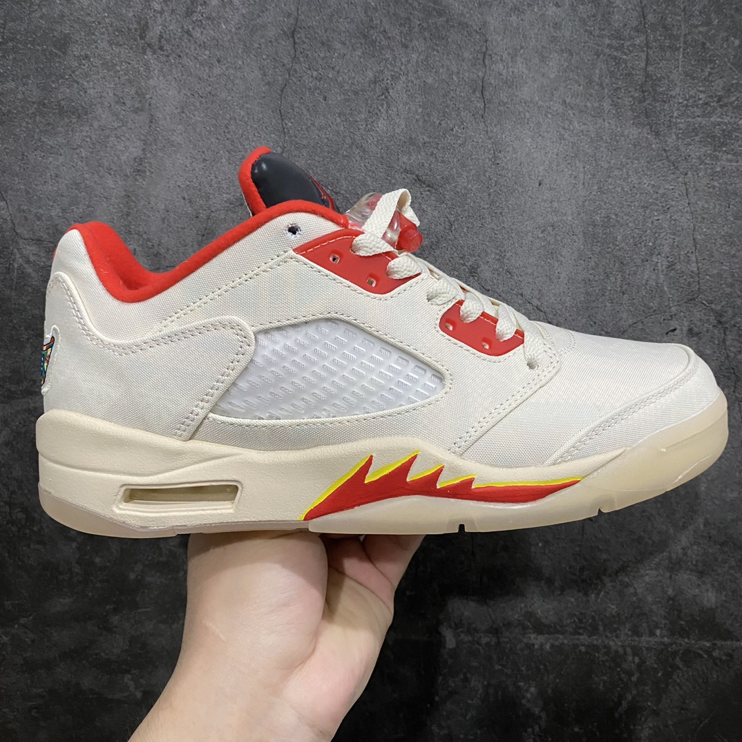 [Original batch] Air Jordan 5 Low Reteo ”Chinese New Year” AJ5 Joe 5 low-top Chinese New Year tear DD2240-100