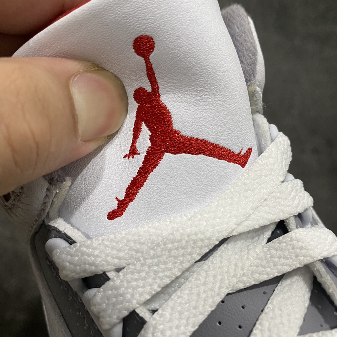 图片[9]-【JS纯原版】Air Jordan AJ 3 OG ”Fire Red”白红“元年复刻”aj3新火焰红 DN3707-160n顶级版本 原厂皮料 细节完美高端外贸客户首选版本 尺码：40.5-47.5-莆田鞋批发中心