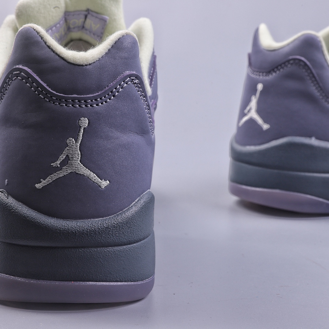 Air Jordan 5 Low ”Indigo Haze” AJ5 3M reflective indigo fog low-top basketball shoes FJ4563-500