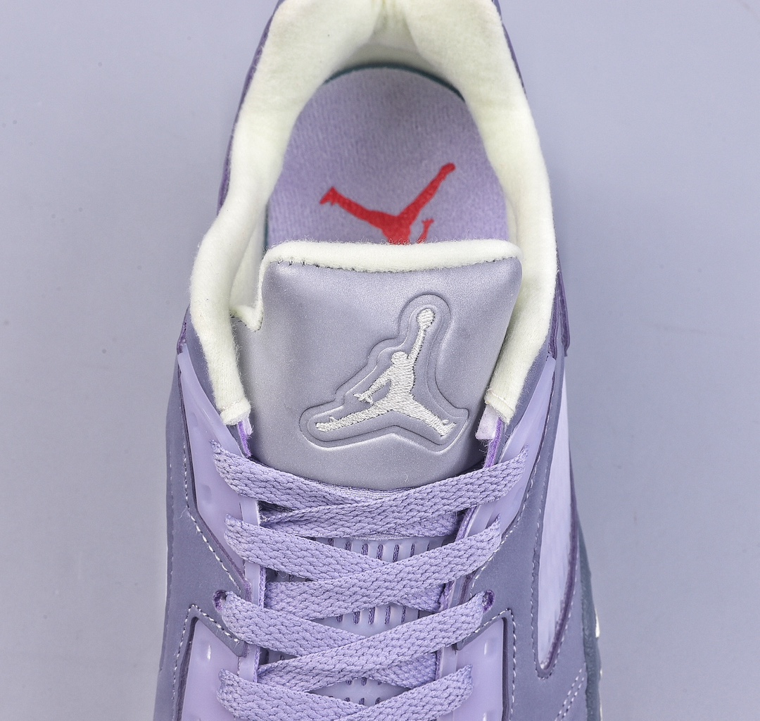 Air Jordan 5 Low ”Indigo Haze” AJ5 3M reflective indigo fog low-top basketball shoes FJ4563-500