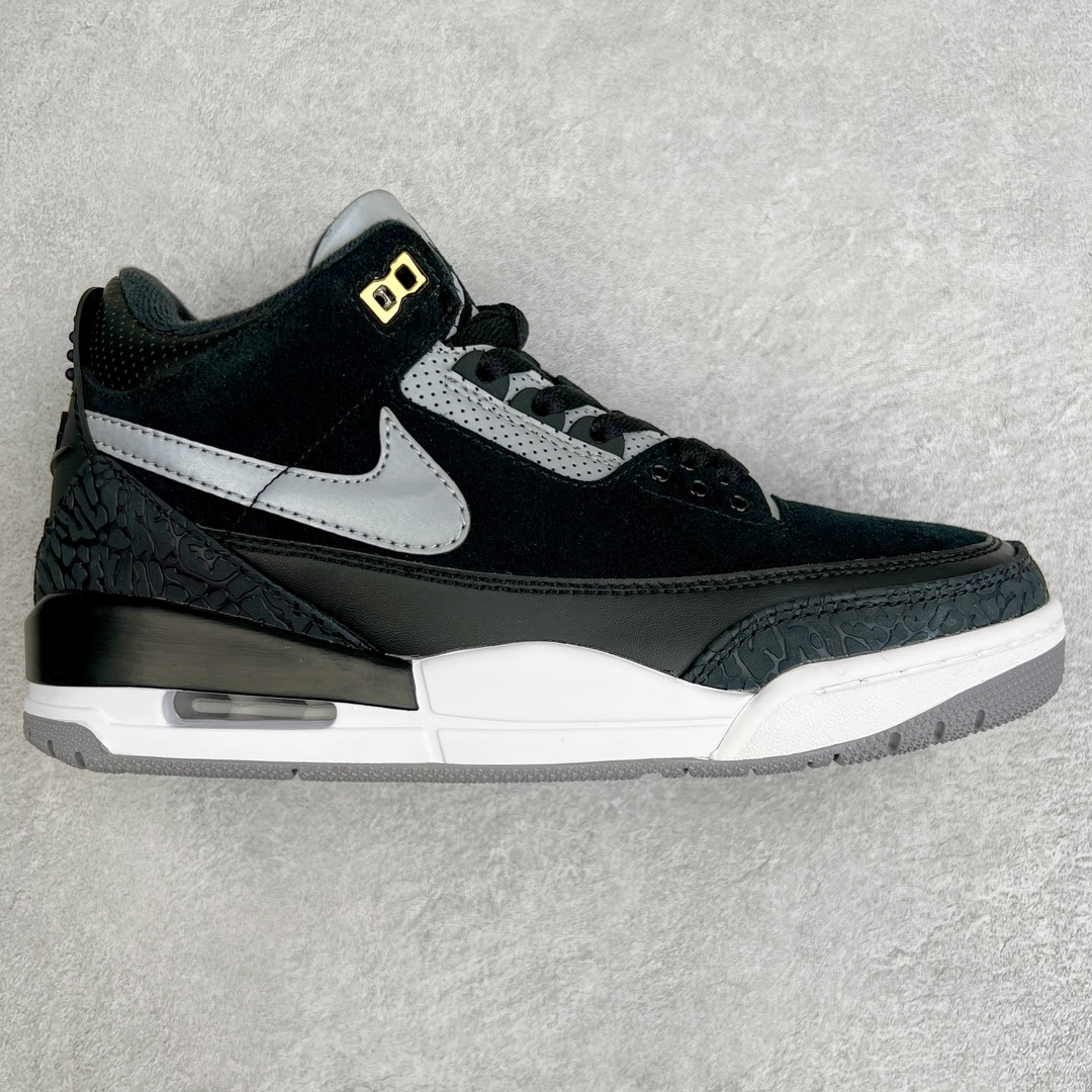 ＃PB福利特价 Air Jordan AJ3 Retro 市场中端王者 全套原纸板楦头开发 原厂大底磨具加持立体防滑纹理 原装可视Air Sole气垫 原汁原味最完美的三代版型 唯一正确鞋头趴度弧度高度鞋身腰线 此版本只针对中端市场 皮料材质有所更替 其他数据细节工艺流程均保持一致 绝不口嗨 细节品控鞋型随意秒杀市面3XX 4XX 原厂TPU后跟饰片 正确内里反口里网布 皮料菱角分明不变形无多余毛边 正确手工大底描漆拉丝 市场唯一原厂鞋扣模具 原厂织唛标 原厂飞人电绣工艺 尾指中部跳三针 独家绑鞋带手法 印刷中底布 四线拉帮 米色美纹纸贴合固定 进口港宝加持 后跟自然饱满 全鞋荧光划线卡点 追求极致完美 每一双都是工艺品 多重QC质检 超越公司货的品控标准 实实在在的免检产品 尺码：40 40.5 41 42 42.5 43 44 44.5 45 45.5 46 47.5-选品中心