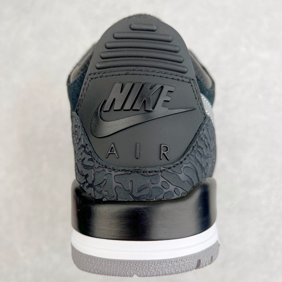 图片[8]-＃PB福利特价 Air Jordan AJ3 Retro 市场中端王者 全套原纸板楦头开发 原厂大底磨具加持立体防滑纹理 原装可视Air Sole气垫 原汁原味最完美的三代版型 唯一正确鞋头趴度弧度高度鞋身腰线 此版本只针对中端市场 皮料材质有所更替 其他数据细节工艺流程均保持一致 绝不口嗨 细节品控鞋型随意秒杀市面3XX 4XX 原厂TPU后跟饰片 正确内里反口里网布 皮料菱角分明不变形无多余毛边 正确手工大底描漆拉丝 市场唯一原厂鞋扣模具 原厂织唛标 原厂飞人电绣工艺 尾指中部跳三针 独家绑鞋带手法 印刷中底布 四线拉帮 米色美纹纸贴合固定 进口港宝加持 后跟自然饱满 全鞋荧光划线卡点 追求极致完美 每一双都是工艺品 多重QC质检 超越公司货的品控标准 实实在在的免检产品 尺码：40 40.5 41 42 42.5 43 44 44.5 45 45.5 46 47.5-选品中心