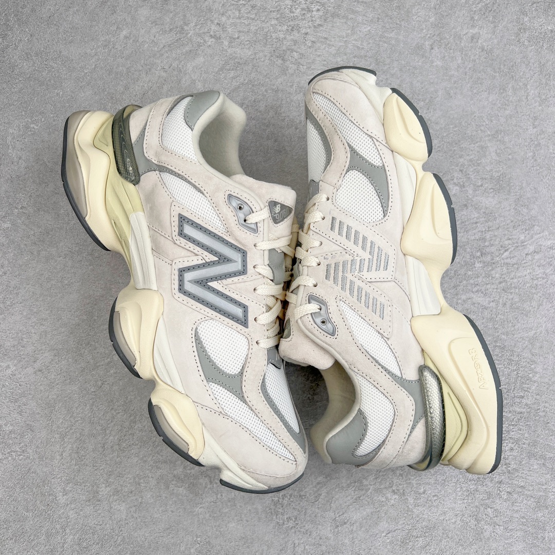 图片[3]-💰270 ＃M纯原 新百伦New Balance NB9060 灰白 U9060ECA 全套原楦原纸板原厂数据开发 进口三明治网面 原装进口翻毛皮料正确绒感卡色 正确中底拉帮中底网布细节 原厂标裁 带紫光防伪 定制后跟透明水晶模块 冲裁组合 大底贴合程度胶水上色把控完美 整洁度挑战全网艺术家 多道序QC把关品质完善 匠心打造 耗时两个月开发完成 工艺极其复杂难度可想而知 新开独立私模大底 全网唯一正确六层组合大底 高端零售专供产物 Size：36 37 37.5 38 38.5 39 40 40.5 41 42 42.5 43 44 45.5 编码：by3936040-运动鞋