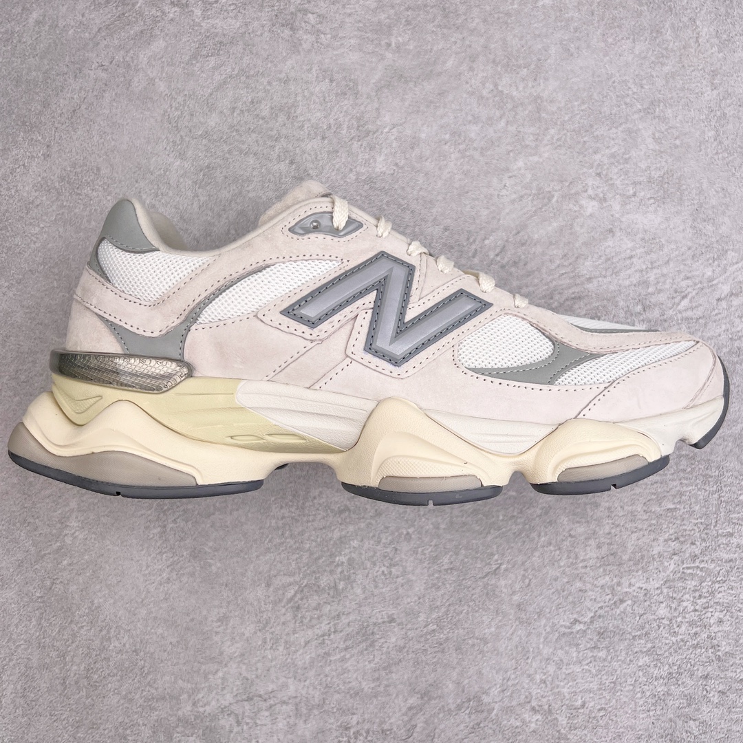 💰270 ＃M纯原 新百伦New Balance NB9060 灰白 U9060ECA 全套原楦原纸板原厂数据开发 进口三明治网面 原装进口翻毛皮料正确绒感卡色 正确中底拉帮中底网布细节 原厂标裁 带紫光防伪 定制后跟透明水晶模块 冲裁组合 大底贴合程度胶水上色把控完美 整洁度挑战全网艺术家 多道序QC把关品质完善 匠心打造 耗时两个月开发完成 工艺极其复杂难度可想而知 新开独立私模大底 全网唯一正确六层组合大底 高端零售专供产物 Size：36 37 37.5 38 38.5 39 40 40.5 41 42 42.5 43 44 45.5 编码：by3936040-运动鞋