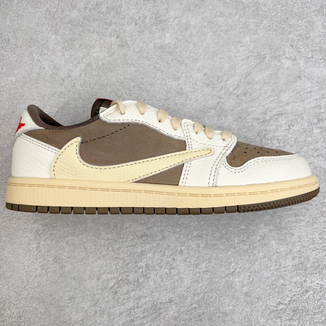 💰240 ＃SZ纯原 Travis Scott x Air Jordan AJ1 Low OG TS联名白棕倒钩低帮中童童鞋 DO5442-162 重新定义童鞋市场 市场第一款原装童鞋 上脚必是全班最靓的仔 原纸板数据开发 原厂配置 市面唯一原装批次区别市面 原厂大底磨具真实半码 同步原厂十三个尺码段 原厂Prime Asia贝利进口皮料加持 原盒原配 原厂拉帮工艺 针距密度一致 后跟弧度收口自然不对折 极致一眼正品既视感 进口电脑针车工艺 鞋面清洁度最高QC检验标准 控制溢胶 广东原厂电绣工艺 鞋标鞋盒 防尘纸 均采购来自原厂 尺码：27.5 28 28.5 29.5 30 31 31.5 32 33 33.5 34 35 36 编码：by3936010-运动鞋