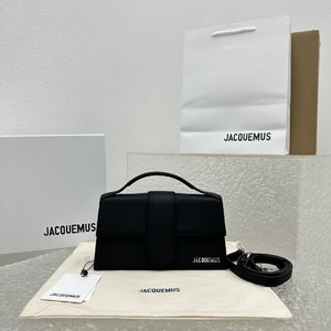 Jacquemus Crossbody & Shoulder Bags Black Silver Chamois Fall/Winter Collection Mini
