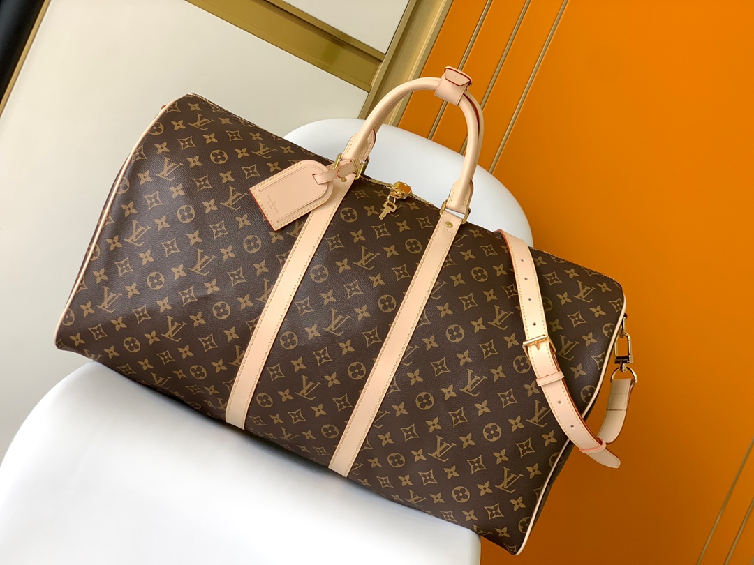 Louis Vuitton LV Keepall Bolsos de viaje Monogram Canvas Lona M41418